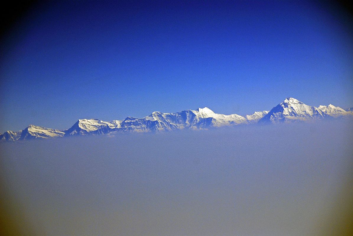 01 Flight To Kathmandu 02 Dhaulagiri Himal The early morning flight from Doha to Kathmandu turned into a mountain flight with the Dhaulagiri Himal perfectly visible to the north. Sit on the left side of the airplane to have a chance at this view.